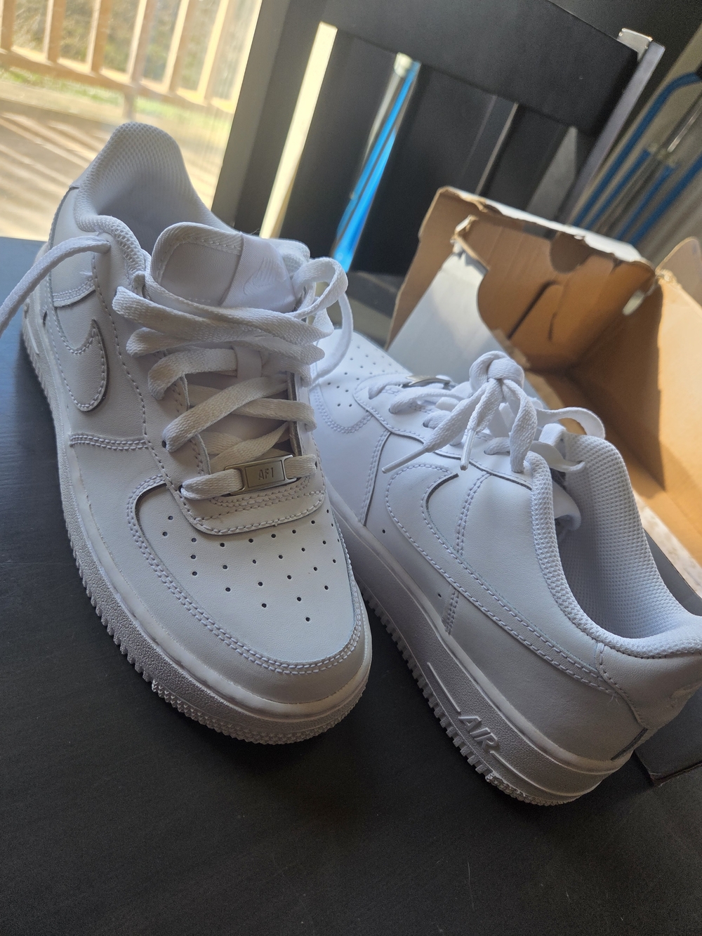 Nike Air Force 1 Low All White Sneakers